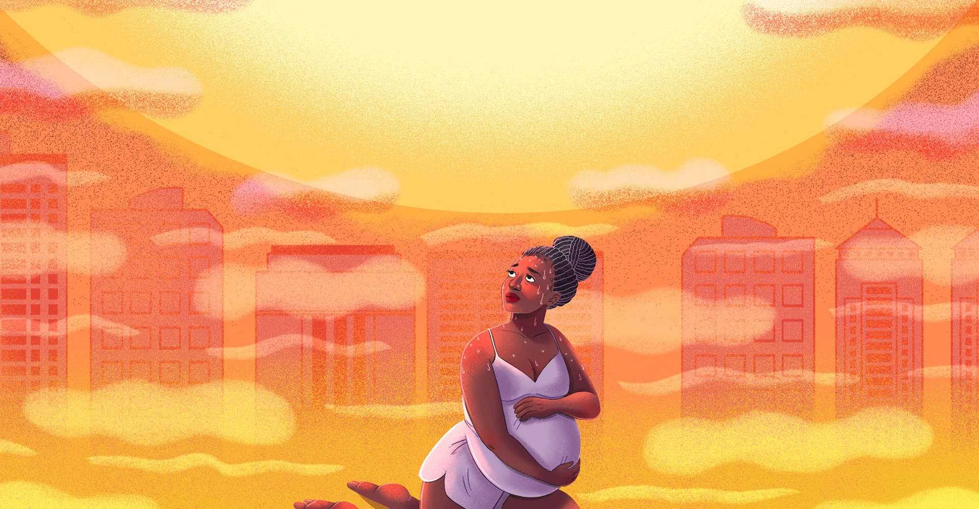 Heat waves increase the number of risky, premature births