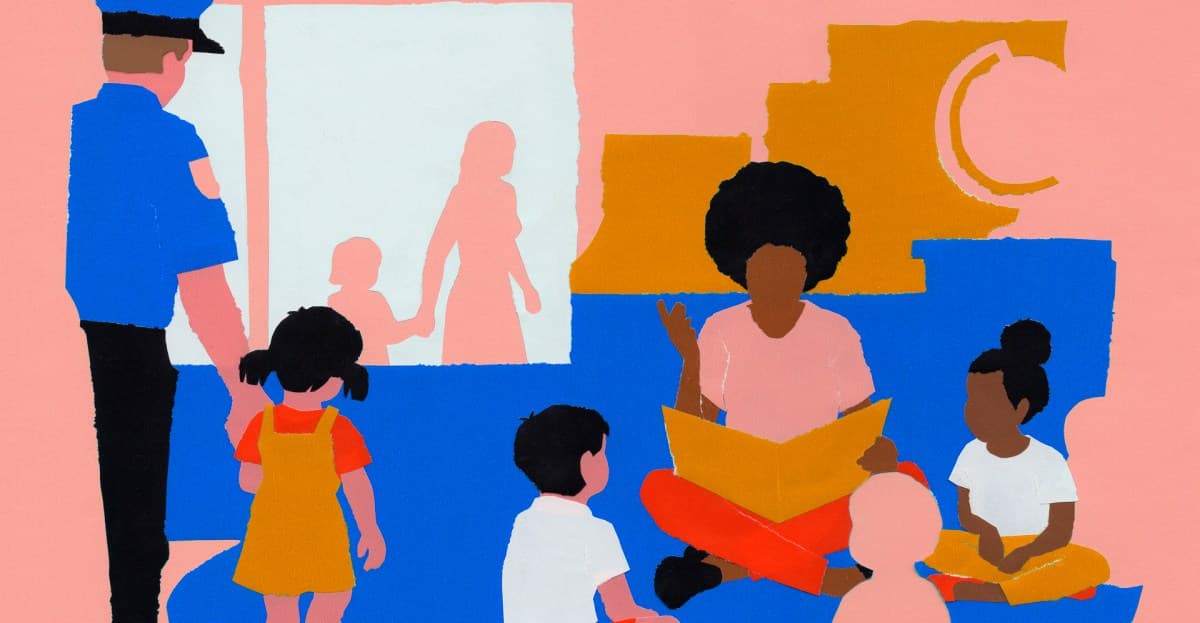 Police departments' surprising new benefit: Child care