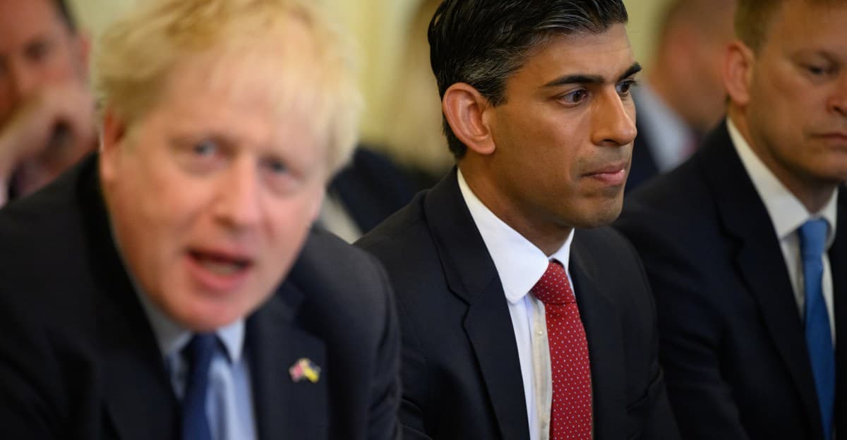 The slow motion meltdown of the British Conservatives.