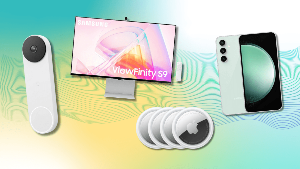 Best Amazon deals of the day: Apple AirTags, Samsung 5K ViewFinity S9, Google Nest Doorbell, Samsung Galaxy S23 FE