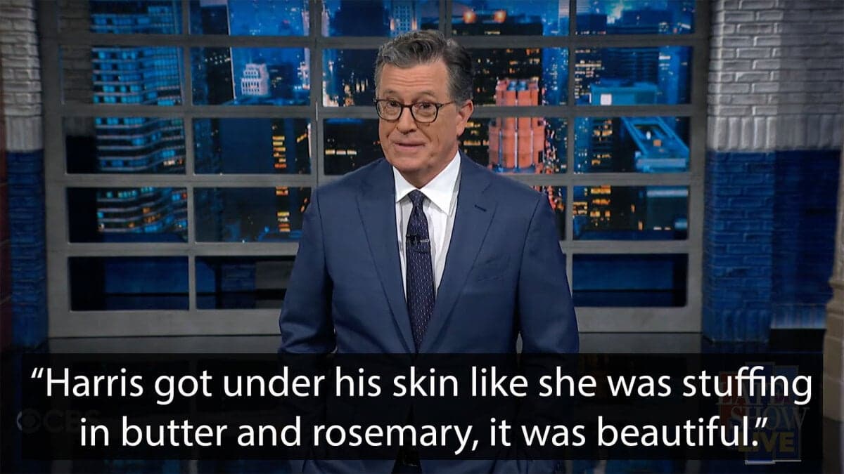 Harris-Trump presidential debate: Stephen Colbert breaks down the big moments
