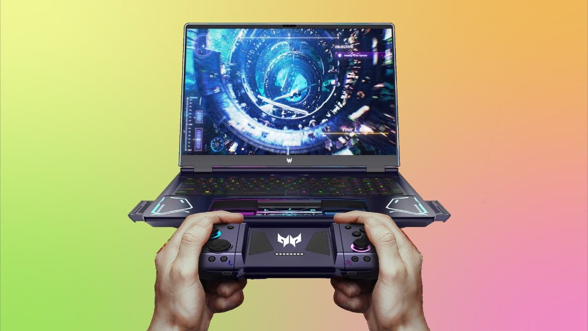 Project DualPlay: This gaming laptop's touchpad doubles as a controller