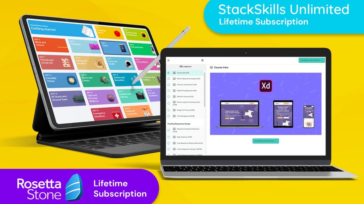 Rosetta Stone deal: Lifetime Learning Bundle on sale for $179.97