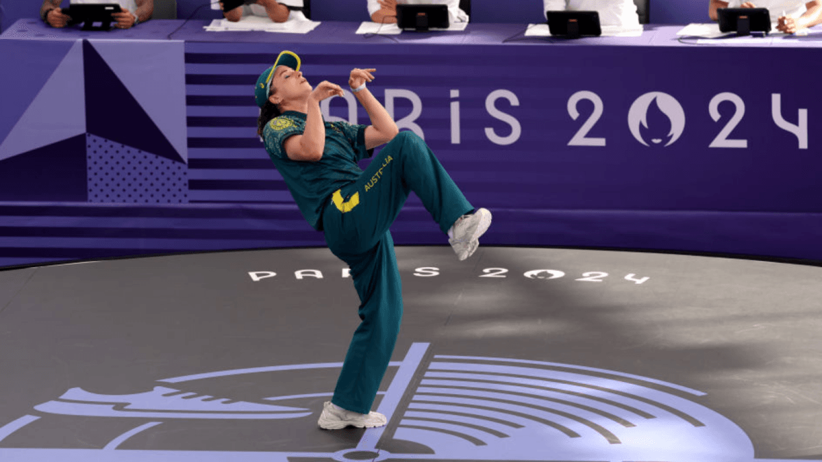 Viral Australian breakdancer Raygun stands by her moves in first post-Olympic interview
