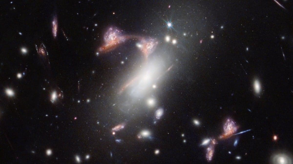 Webb telescope has answers for an actual question mark in space