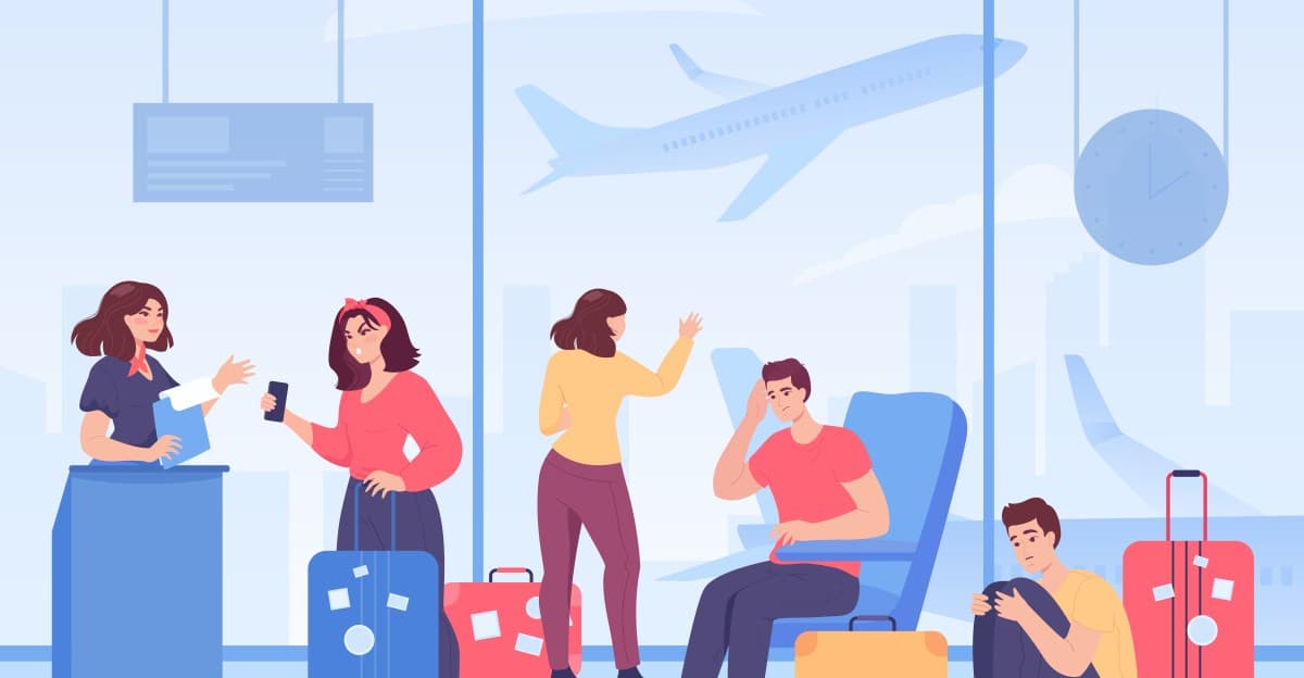 Why flight attendants aren’t paid during flight delays